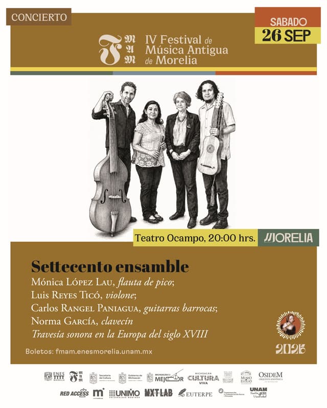 CONCIERTO FMAM: TRAVESÍA SONORA EN LA EUROPA DEL SIGLO XVIII