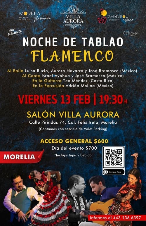 NOCHE DE TABLAO FLAMENCO 13 FEB