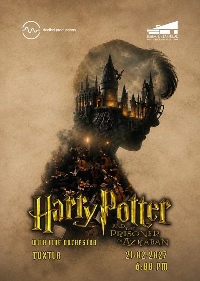 HARRY POTTER AND THE PRISONER OF AZKABAN WITH LIVE ORCHESTRA TUXTLA