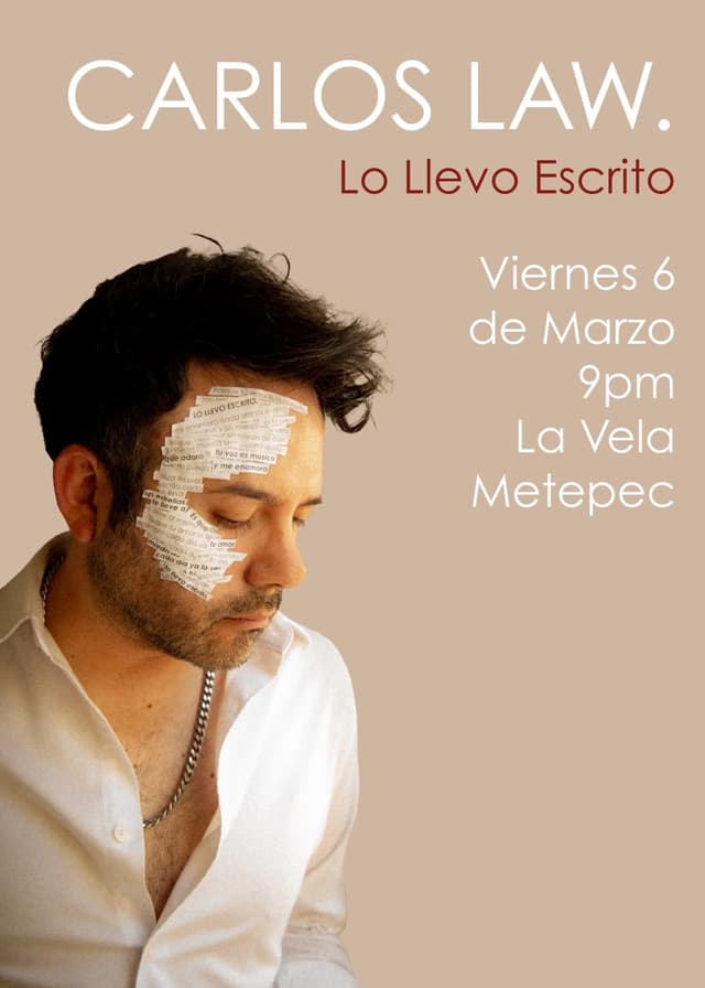 Carlos Law - Lo Llevo Escrito.