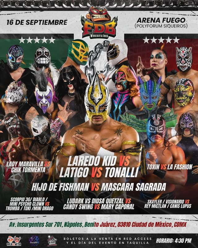 FDB WRESTLING 16 SEP