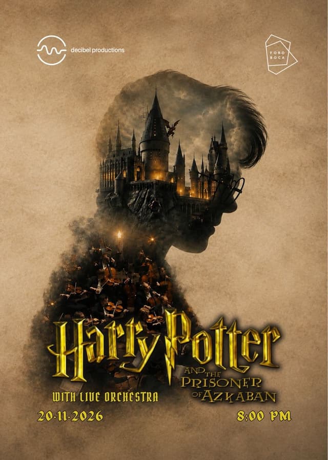 HARRY POTTER AND THE PRISONER OF AZKABAN WITH LIVE ORCHESTA BOCA DEL RÍO
