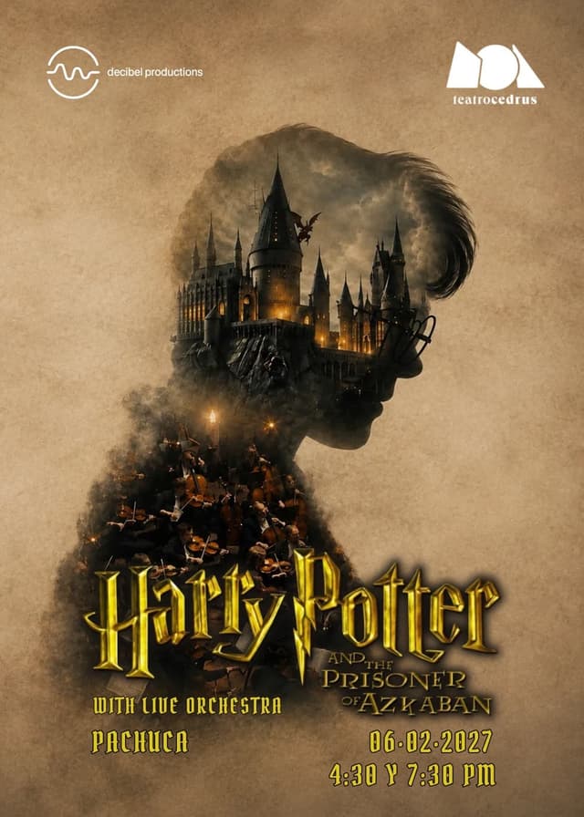 HARRY POTTER ADN THE PRISONER OF AZKABAN WITH LIVE ORCHESTRA PACHUCA