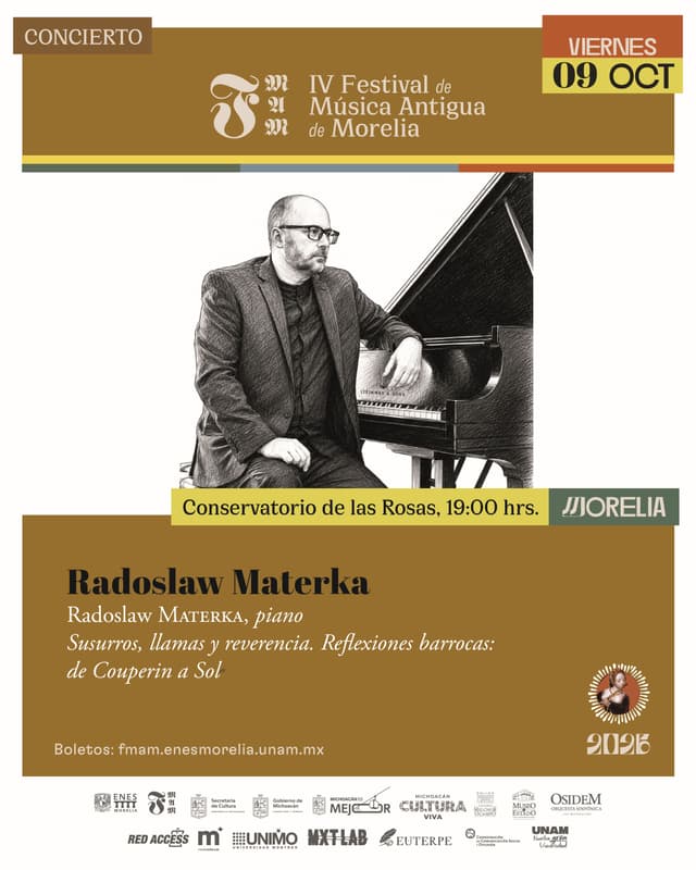 CONCIERTO FMAM: SUSURROS, LLAMAS Y REVERENCIA. REFLEXIONES BARROCAS: DE COUPERIN A SOLER