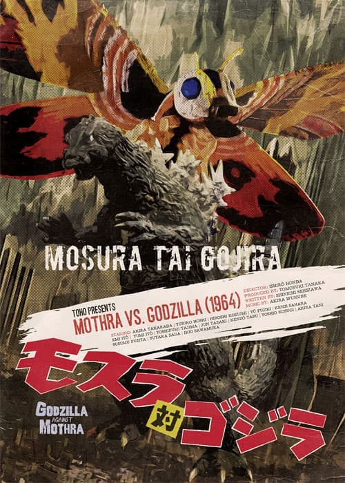 GODZILLA VS MOTHRA
